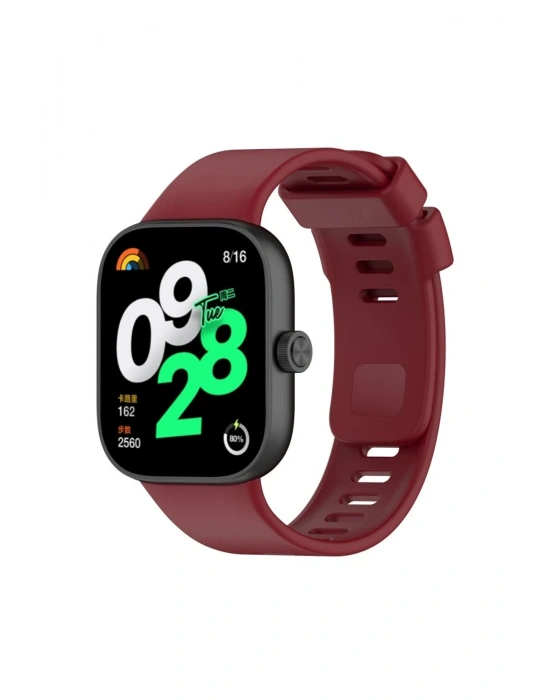 Newface Xiaomi Redmi Watch 4 Klasik Kordon - Bordo