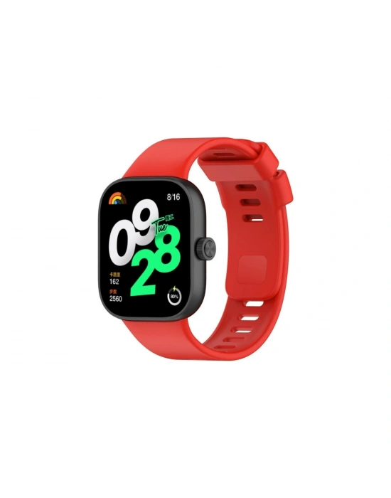 Newface Xiaomi Redmi Watch 4 Klasik Kordon - Kırmızı