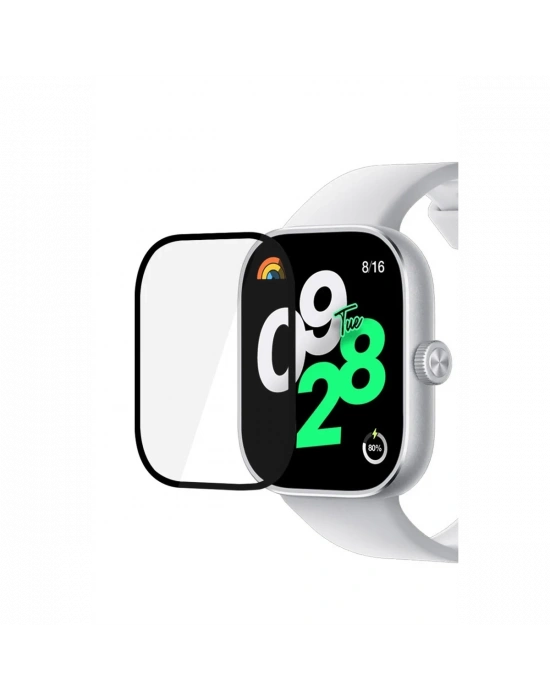 Newface Xiaomi Redmi Watch 4 Polymer Nano Ekran Koruyucu - Şeffaf