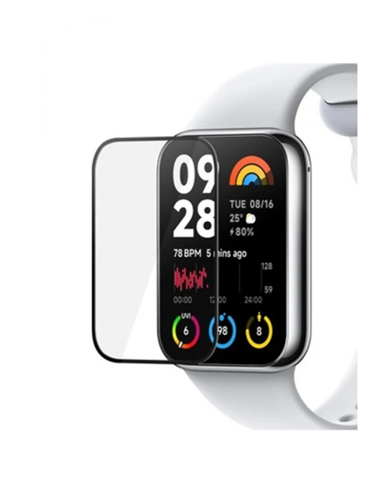 Newface Xiaomi Smart Band 8 Pro Polymer Nano Ekran Koruyucu - Şeffaf