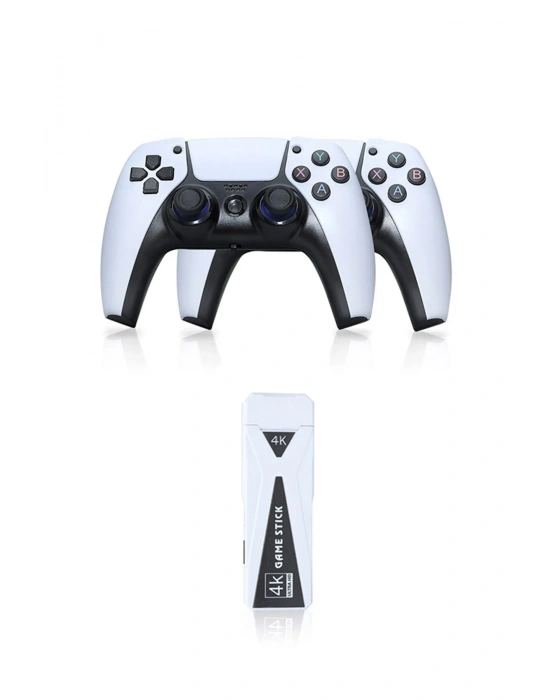 Newface Y5 64GB Android Dual Pad 4K Game Stick - Beyaz