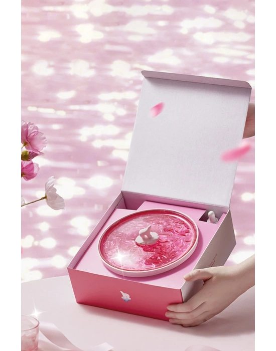 Newface Z5 Arktik Okyanus Temalı BT Kablosuz Hoparlör - Pembe