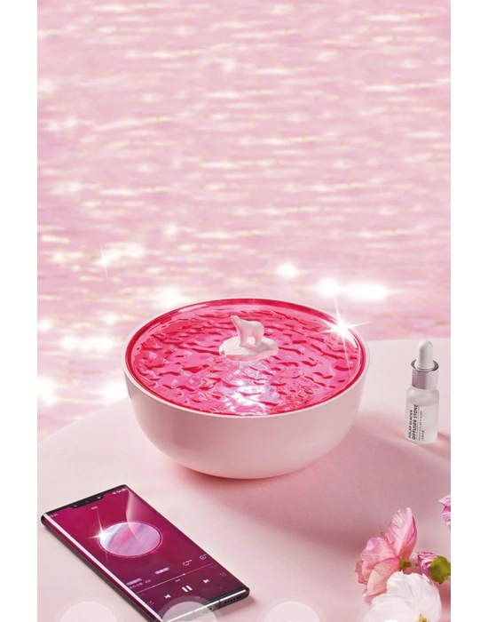 Newface Z5 Arktik Okyanus Temalı BT Kablosuz Hoparlör - Pembe