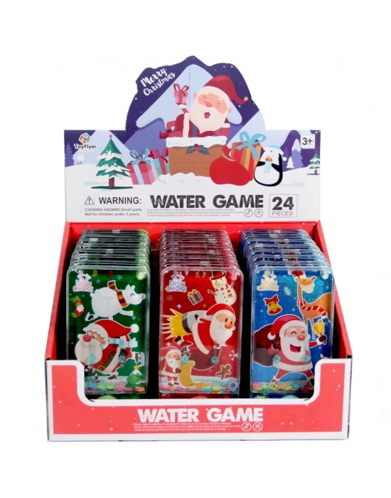 Noel Baba Temalı Retro Su Oyunu