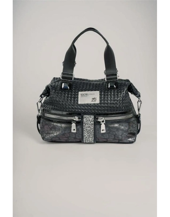 Olwa Siyah Cilt Kol Ve Omuz Çantası