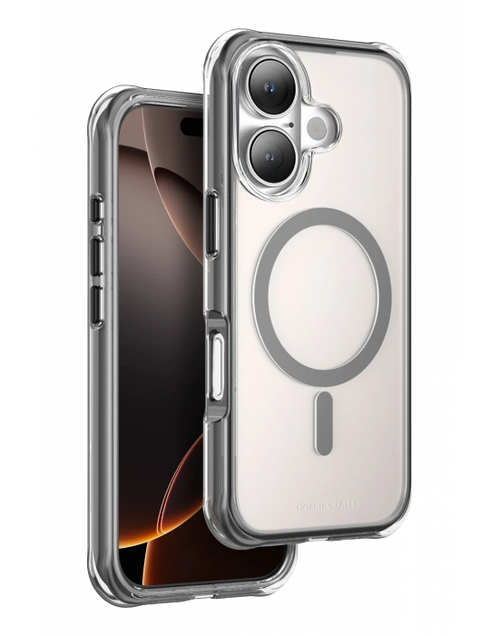 Onegif Apple iPhone 16 Hulk Magsafe Kapak - Siyah