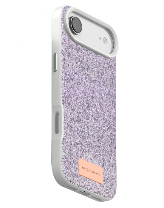 Onegif Apple iPhone 17 Air Bright Simli Kapak - Lila