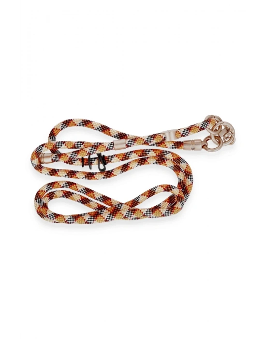 Onegif JE Desenli Boyun Askısı - Turuncu