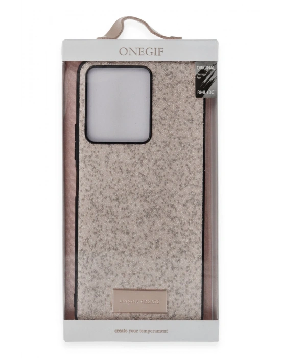 Onegif Xiaomi Redmi 13C Bright Simli Kapak - Derin Mor