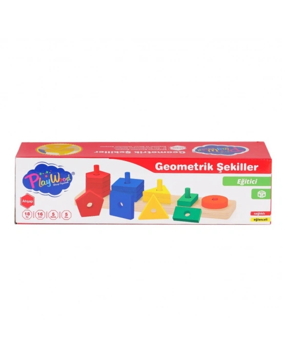 ONY-305 Ahşap Geometrik Şekiller