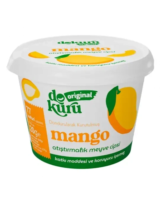 Original Mango Atıştırmalık Meyve Cipsi 20gr