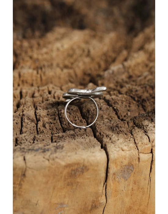 Otantik Yılan Tasarımlı Ayarlamalı Kadın Yüzük