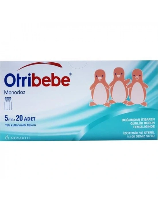 Otribebe Monodoz  %100 Doğal Deniz Suyu 5 ml x 20 Flakon
