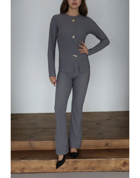 Ottoman alt üst takım gri pt510442