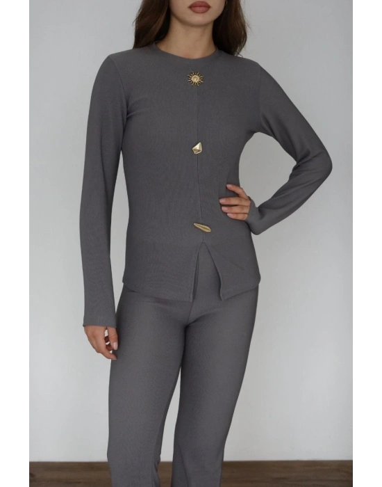 Ottoman alt üst takım gri pt510442