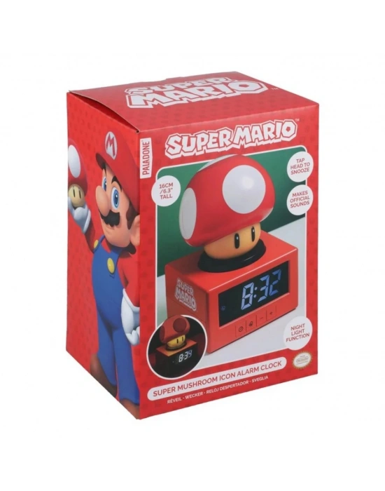 Paladone Super Mushroom İkon Çalar Saat