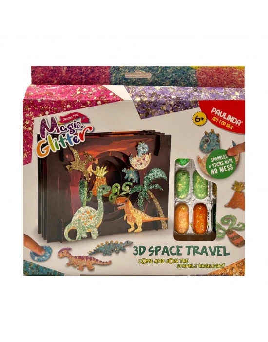 Paulinda Magic Glitter Space Travel 3D Hobi Set S00095634