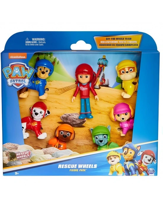 Paw Patrol Rescue Wheels Temalı Figür Seti