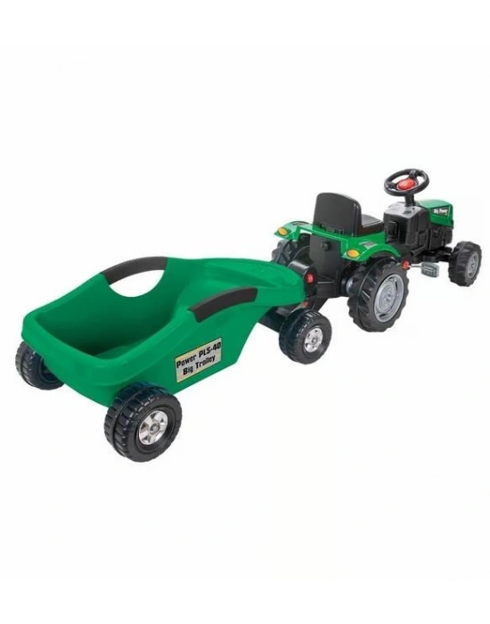 PEDALLI BİG TROLLEY TRAKTÖR YEŞİL