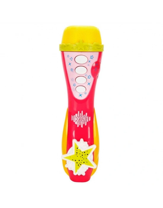Pembe Karaoke Mikrofonu