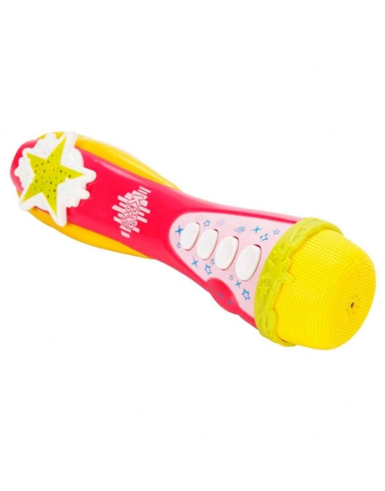 Pembe Karaoke Mikrofonu