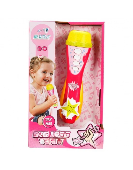 Pembe Karaoke Mikrofonu