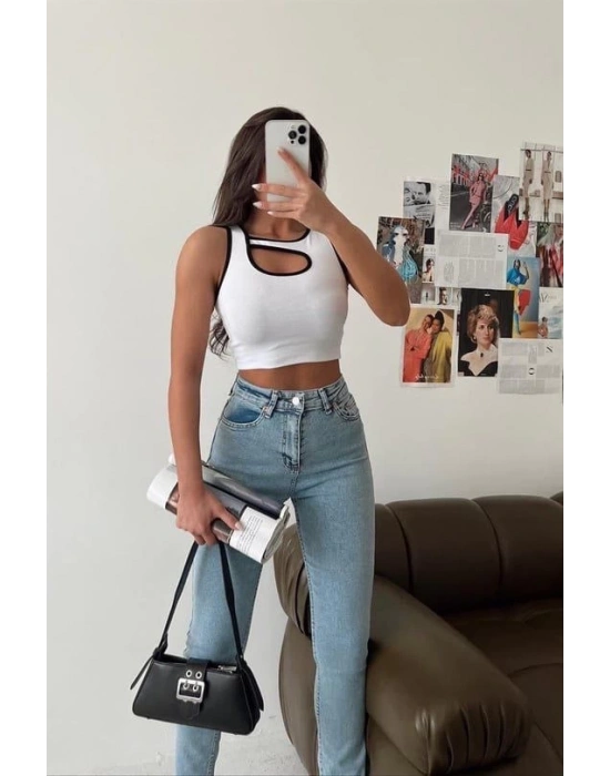 Pencereli kaşkorse crop