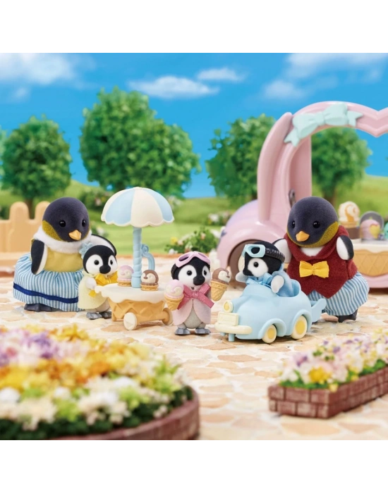 Penguen Bebekler Araba Keyfi 5695