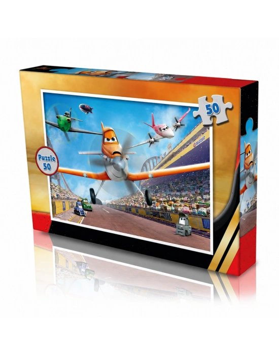 PL709 NessiWorld Planes / 50 Parça Puzzle