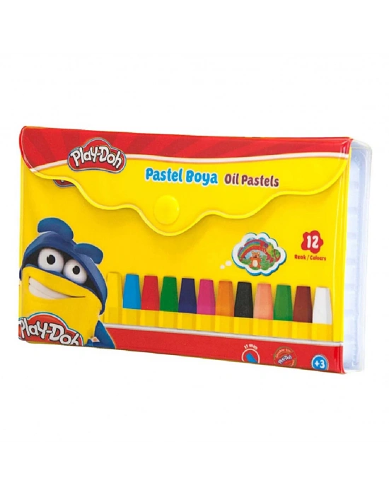 Play-Doh Pastel Boya Çantalı 12 Renk