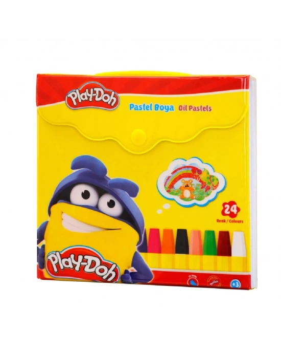 Play-Doh Pastel Boya Çantalı 24 Renk