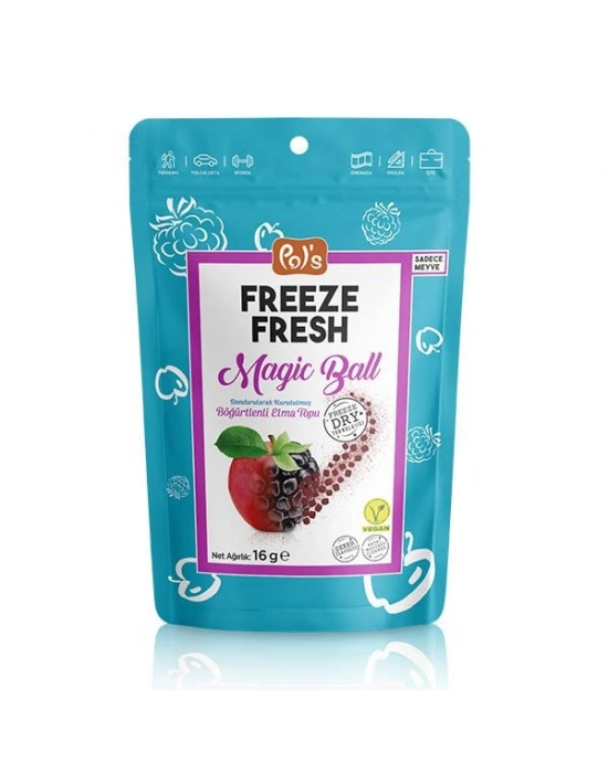 Pol’s Freeze Fresh Magic Ball Böğürtlenli Elma Topu 16 Gr