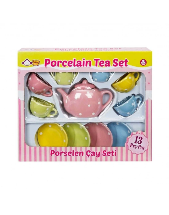 Porselen Çay Takımı 13 Parça