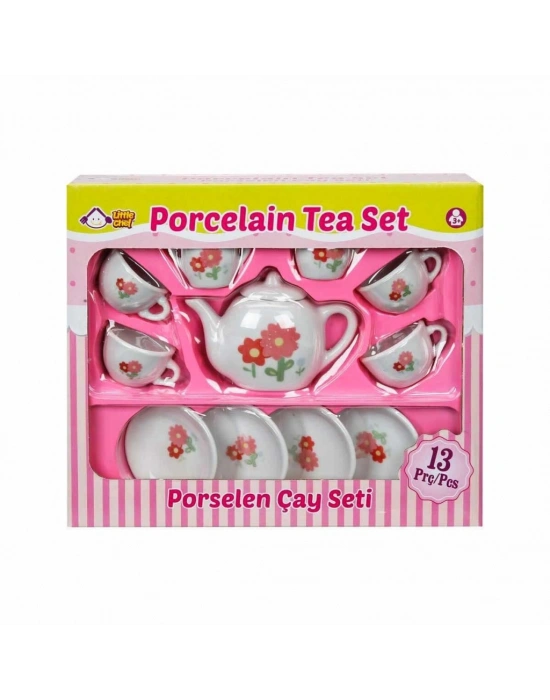 Porselen Çay Takımı 13 Parça