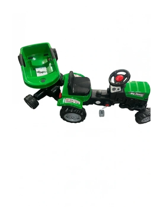 Power Pedallı Big Trolley Traktör 07-320
