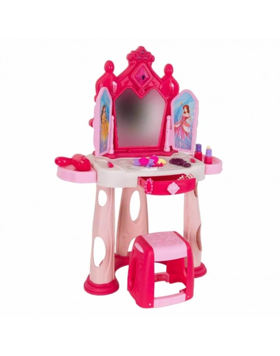 Pretty Pinky Işıklı ve Sesli Makyaj Masası Oyun Seti