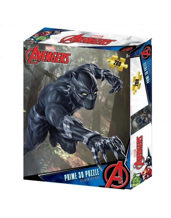 Prime 3D - Wakanda Forever 200 Parça Puzzle 33062