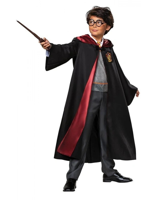 Pttr Gryffindor Cübbe Çocuk Boy - Pttr Kostümü 5-6 Yaş