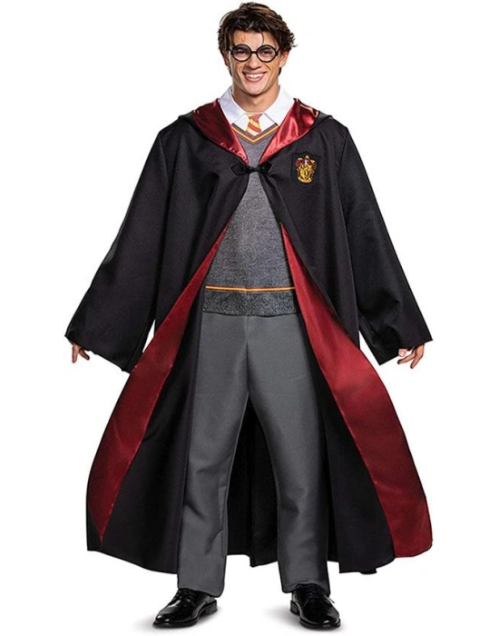 Pttr Gryffindor Cübbe Çocuk Boy - Pttr Kostümü 5-6 Yaş