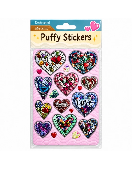 Puffy Stickers Kalpler