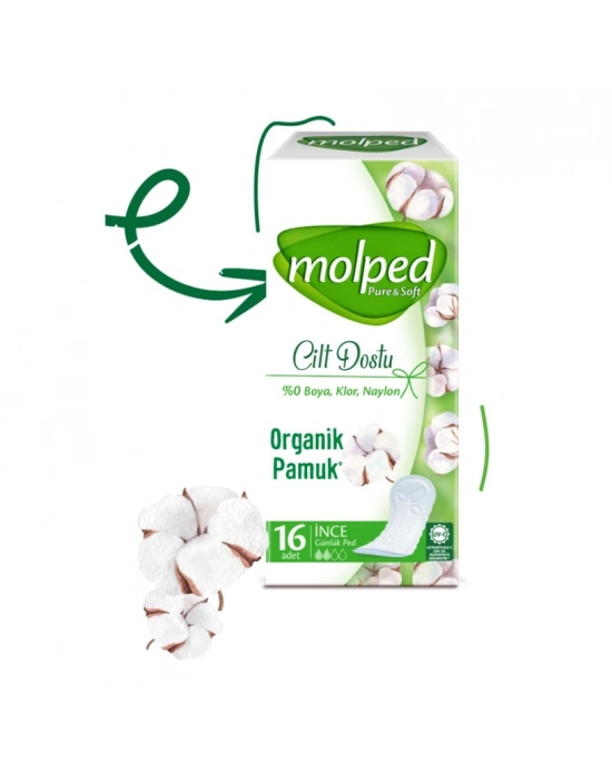 Pure&Soft İnce Günlük Ped 16 Adet