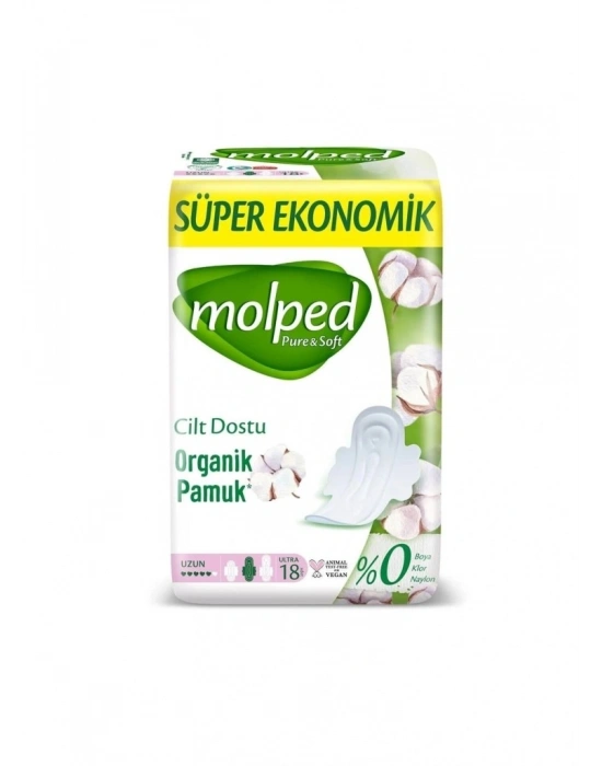 Pure&Soft Ped Uzun Süper Eko 18 Adet