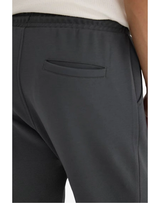 Regular Fit Beli Bağcıklı Düz Paça Cepli Antrasit Erkek Eşofman Altı E7829AX/AR104 Antrasit