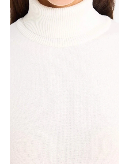 Regular Fit Yarım Balıkçı Yaka Triko Kazak