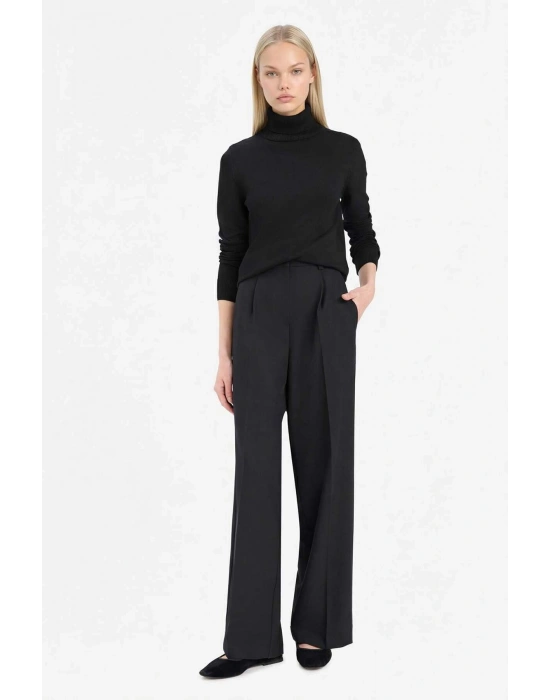 Regular Fit Yarım Balıkçı Yaka Triko Kazak E8498AX25WN