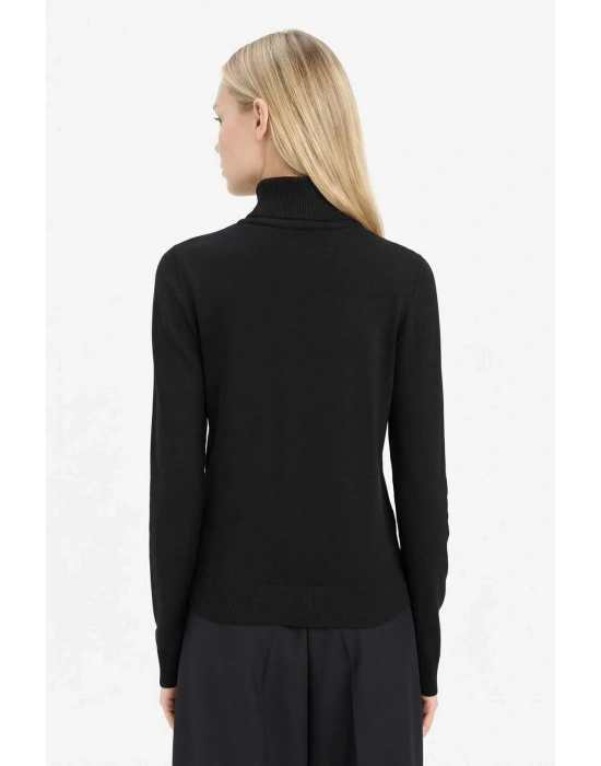 Regular Fit Yarım Balıkçı Yaka Triko Kazak E8498AX25WN