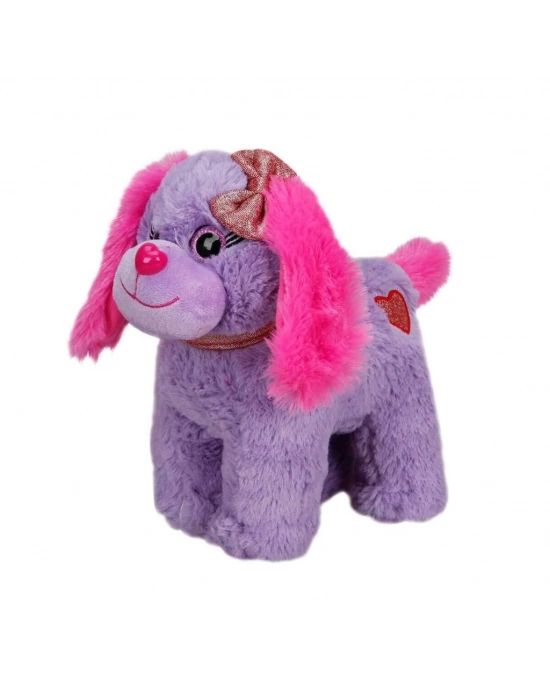 Renkli Peluş Köpek 25 cm