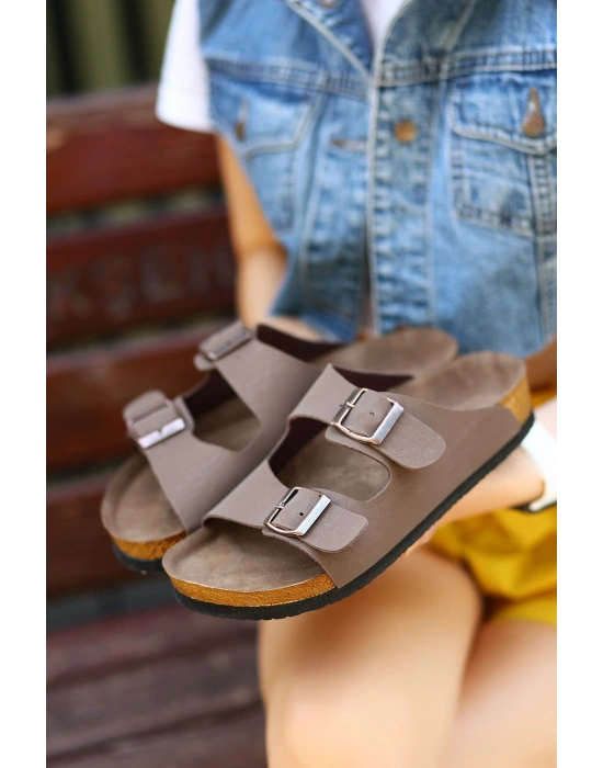 Rıno Kahverengi  Nubuk Terlik