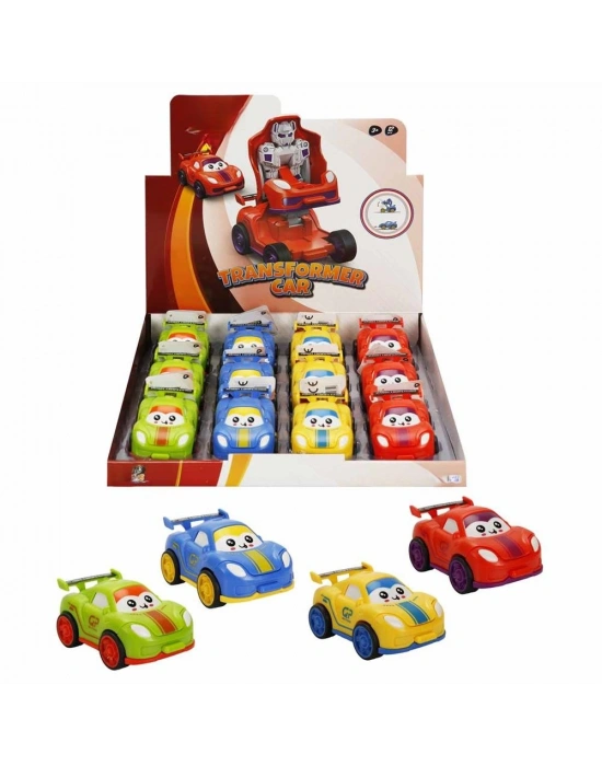 Robota Dönüşen Sürtmeli Araba