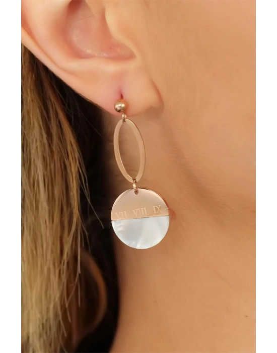 Rose Renk Bayan Küpe